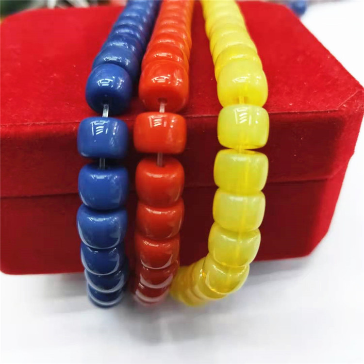 特色水晶珠宝 6*8MM水晶圆柱散珠批发算盘珠隔珠饰品配珠厂家直销