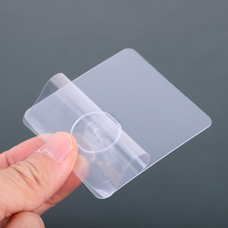 6.5 Transparent removable rubber toothbrush holder hook adhesive hook no drilling socket hook traceless adhesive hook toothbrush holder wholesale Specification drawing