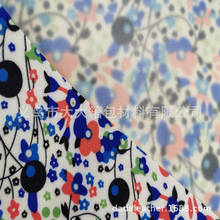 Korean velvet printing [Monthly sales of 500 pieces] Outer packaging fabrics for bags, cosmetic bags, suitcases, handbags, etc details Picture