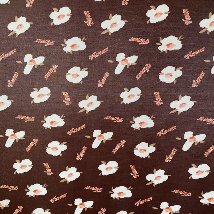 The color-printed series factory direct sales foamed fabric is suitable for the outer packaging of bags, handbags, cosmetic bags, etc Item Picture
