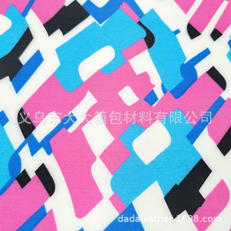 Korean velvet printing [Yiwu Factory] Large stock available for outer packaging of bags, cosmetic bags, handbags, etc Item Picture
