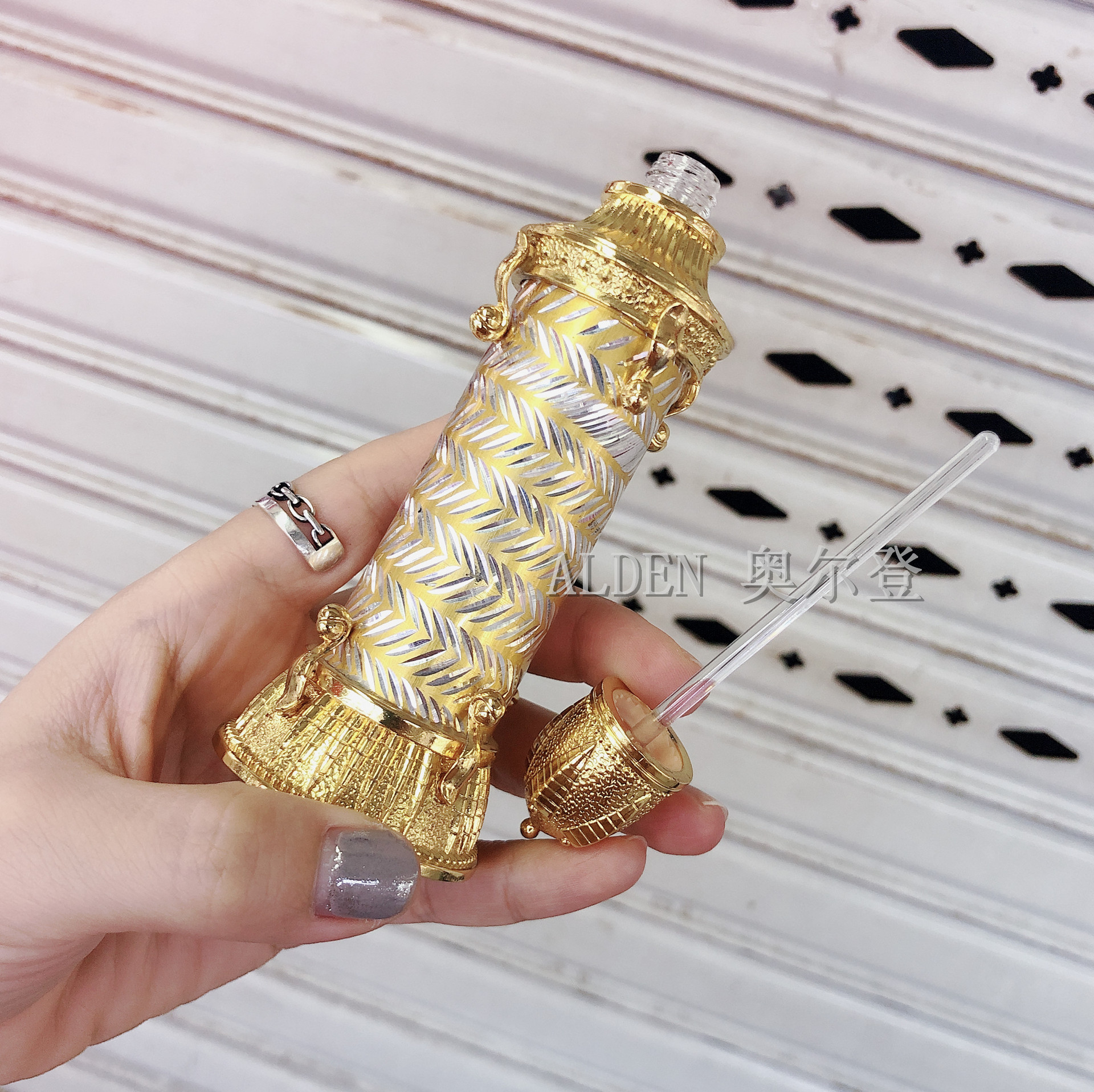 20ML empty metal perfume bottles from Dubai, Middle East, available for wholesale in stock Specification image