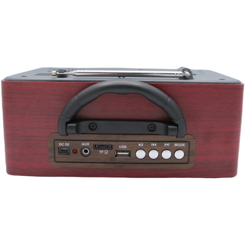 cmik retro Bluetooth speaker, card-inserting speaker, remote control, rechargeable radio, desktop Application Scenario