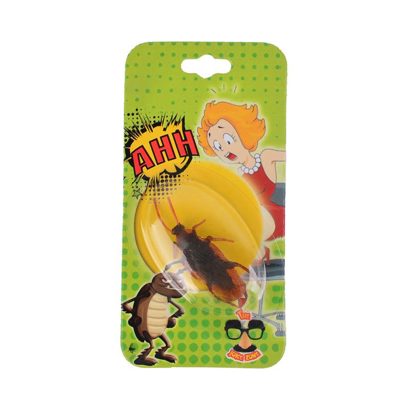 Wholesale of 1812 Cross-border prank props, including simulated flies and ants, novel and unique prank toys, and realistic cockroaches undefined