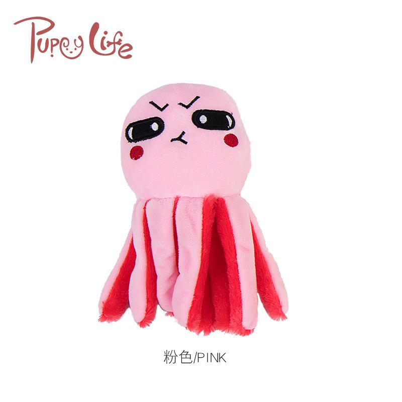 New pet supplies sound paper octopus dog toy bite resistant interactive small and medium-sized dog toy a replacement undefined