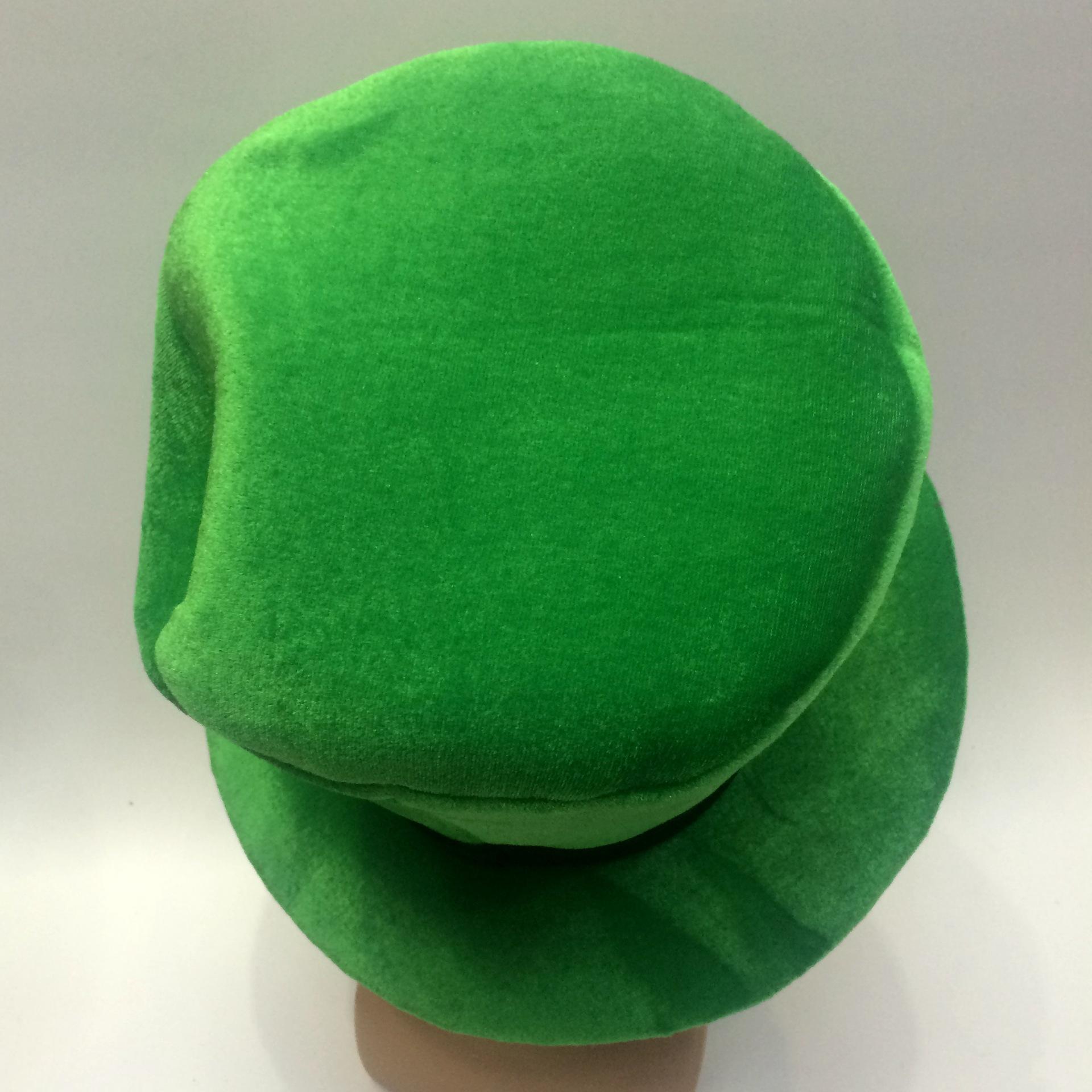 Irish Day green tall hats, green festival celebration joy soft Lincoln tall hats, custom-made various export hats Application Scenario