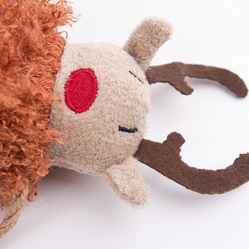 20 New pet cat products include mint plush cat ticker toy Chew chew teeth long rope monster cat toy Application Scenario