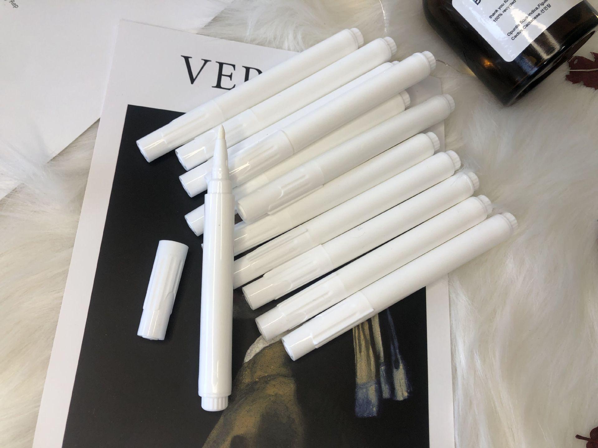 可擦写白板笔白色环保LED灯板笔液态粉笔黑板笔玻璃笔彩色灯板笔