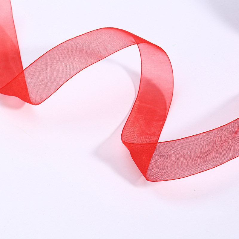 Transparent Ribbon Bow Transparent Ribbon Cake Wrap With Diy Handmade Hair Accessories Snow Veil With Birthday Gift Application Scenario