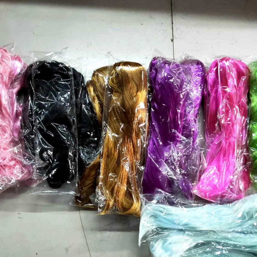 We have a wide range of low-priced wigs in stock for export, which are popular among Indian customers details Picture