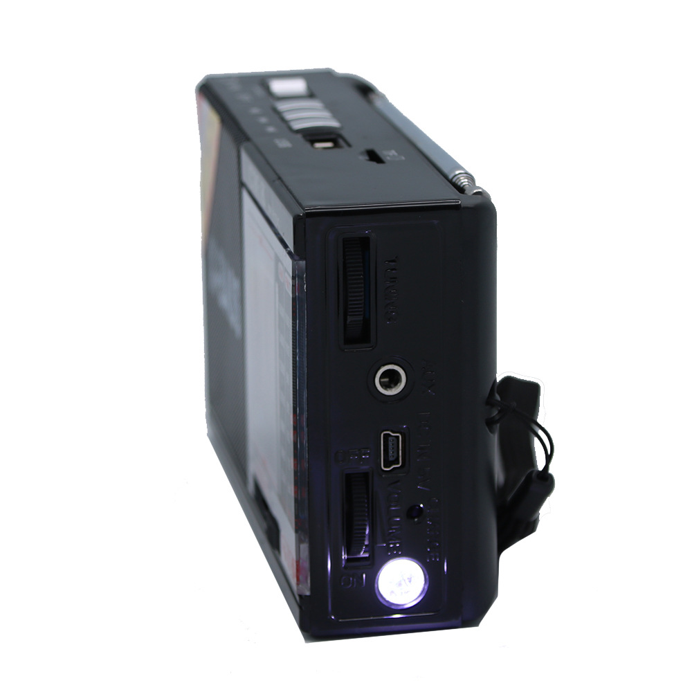 cmik multi-band multi-functional card-inserting flashlight radio, export-oriented speaker radio, card-inserting radio Application Scenario