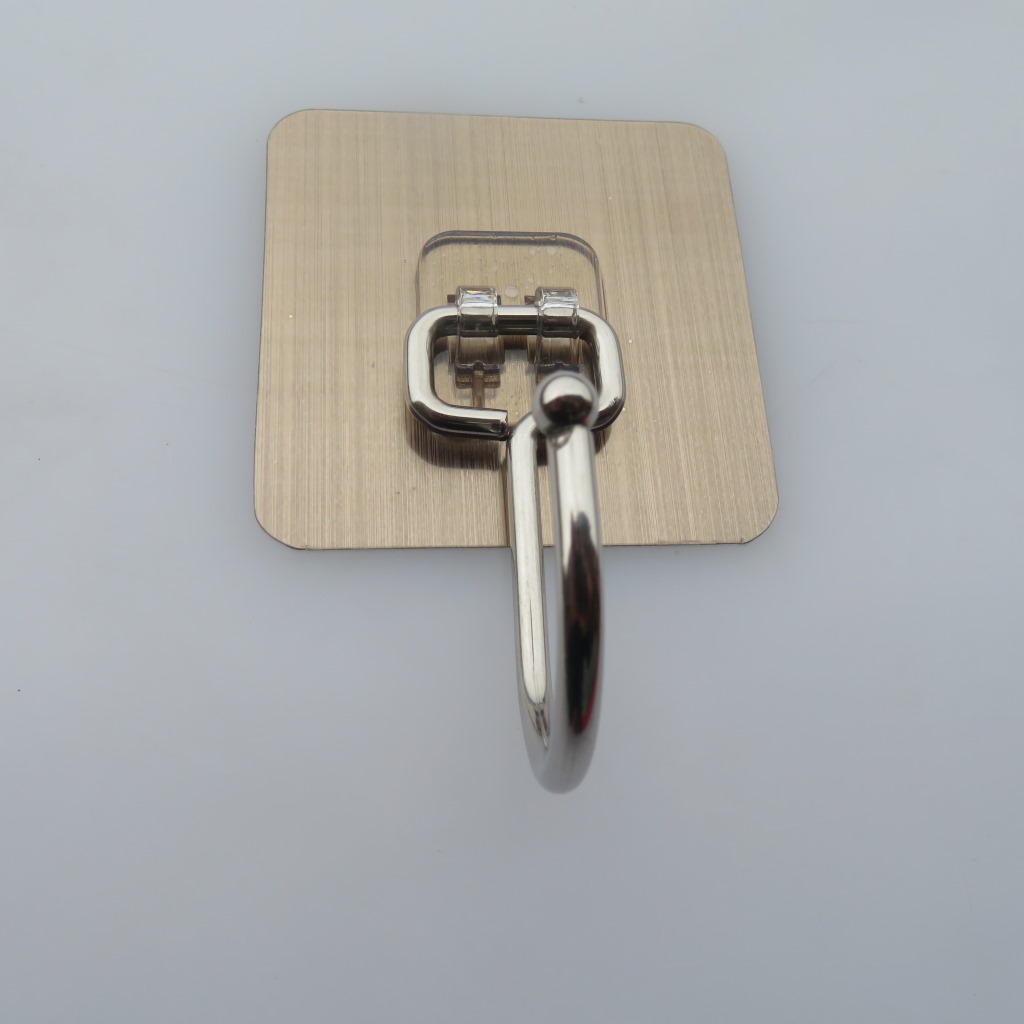 Non-drilling, strong, traceless large hook, stainless steel large curved hook, strong load-bearing capacity, no rust, sticky hook, kitchen large hook Item Picture