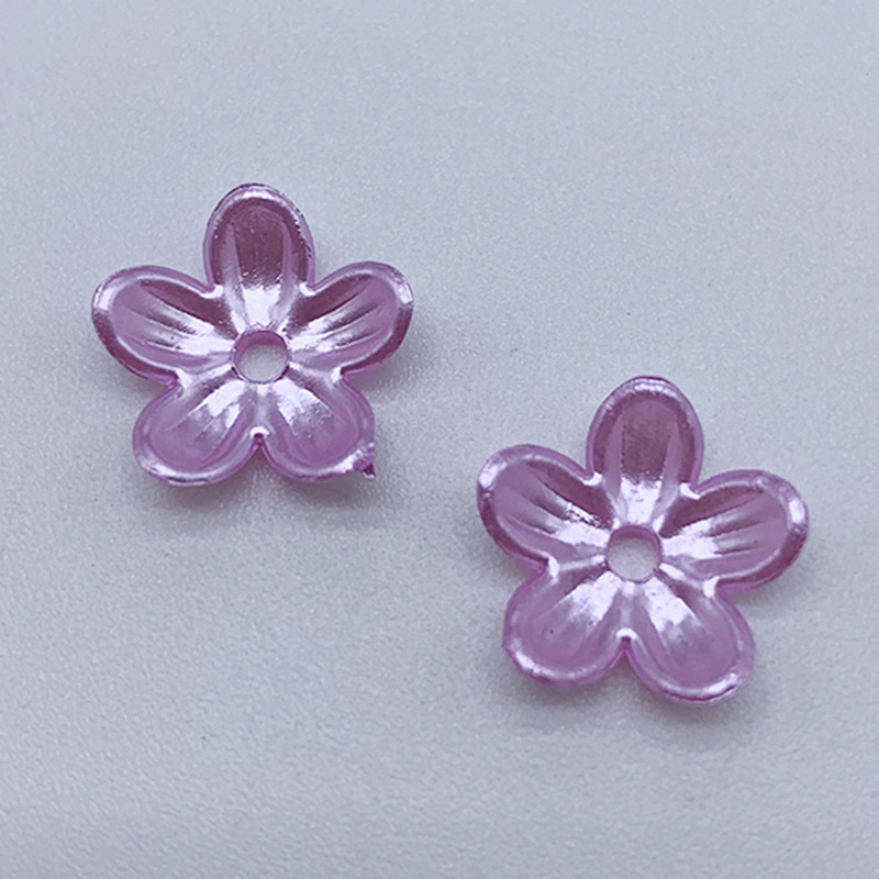 Factory direct sales of ABS mid-hole headwear, hairpin accessories, small flower diy handcrafted retro headwear accessories, versatile undefined
