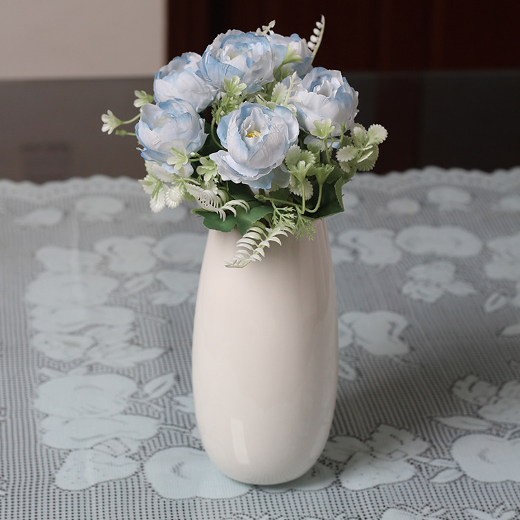 Silk fabric peony artificial flower handles, door knocker decorative flowers, silk flower artificial flowers, wall decorations, hanging decorations, Amazon supply undefined