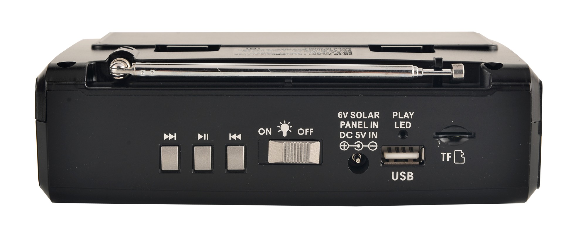 cmik radio portable multi-functional flashlight for the elderly USB MP3 player Specification image