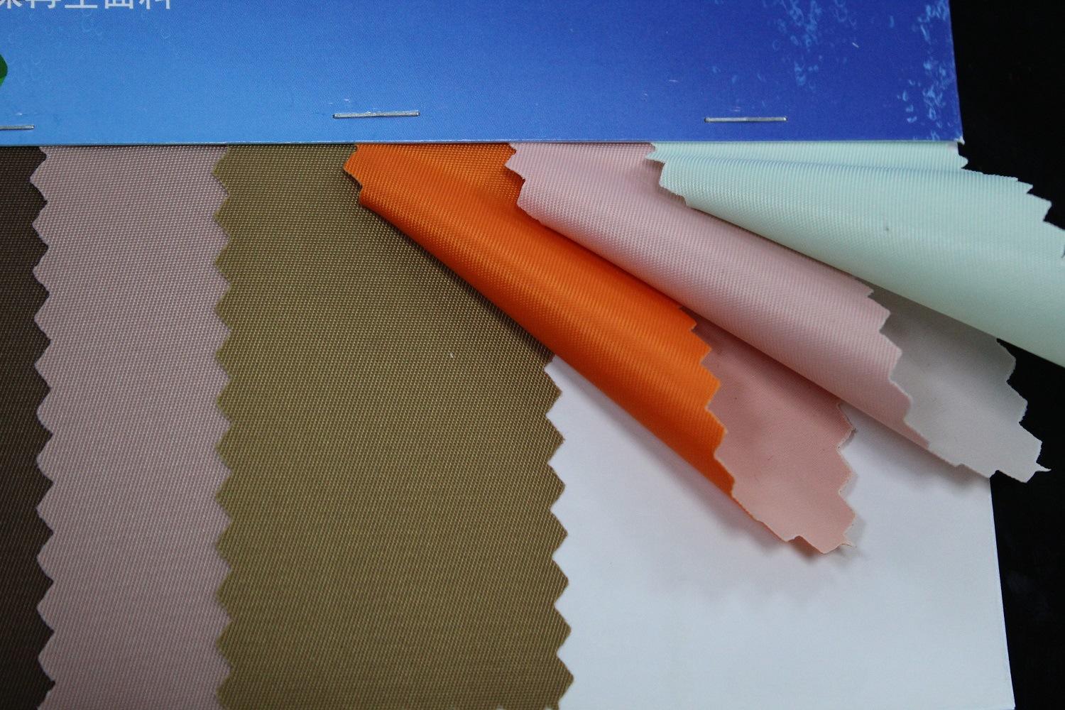 Hot-selling RPET recycled Oxford fabric 290 twill composite fabric, tent fabric, bag fabric, in stock and dispatched directly Application Scenario