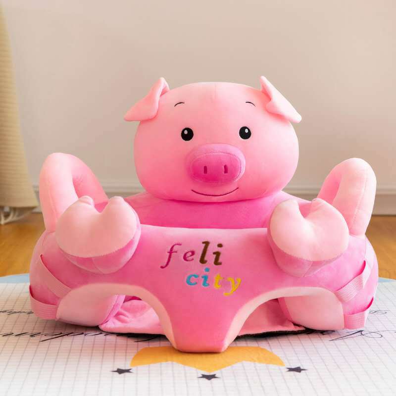 跨境 便携式儿童沙发卡通宝宝学座椅 婴幼儿安全小座椅毛绒玩具工厂直销详情图10