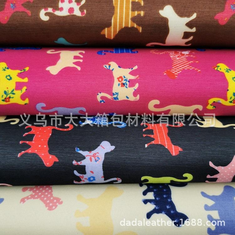Korean velvet printing [Factory direct Sales] Abundant stock of popular outer packaging fabrics for bags, cosmetic bags, etc