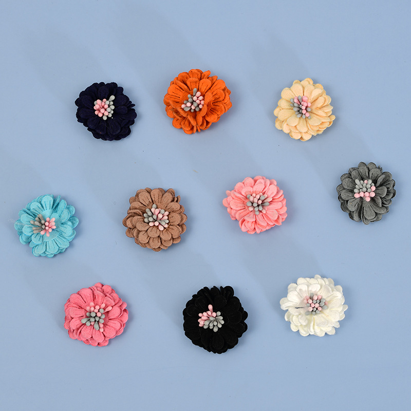 Hand Hook Flower Spot Drill Flower Clothing Simulation Shoes Flower Accessories Manufacturers Direct Supply Specification drawing
