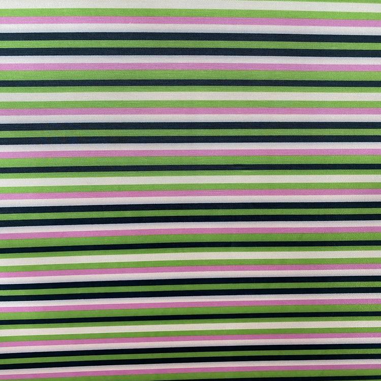 Yiwu Dada color-printed polyester printed bottom PVC foam cosmetic bag and bag windproof quilt fabric Specification image