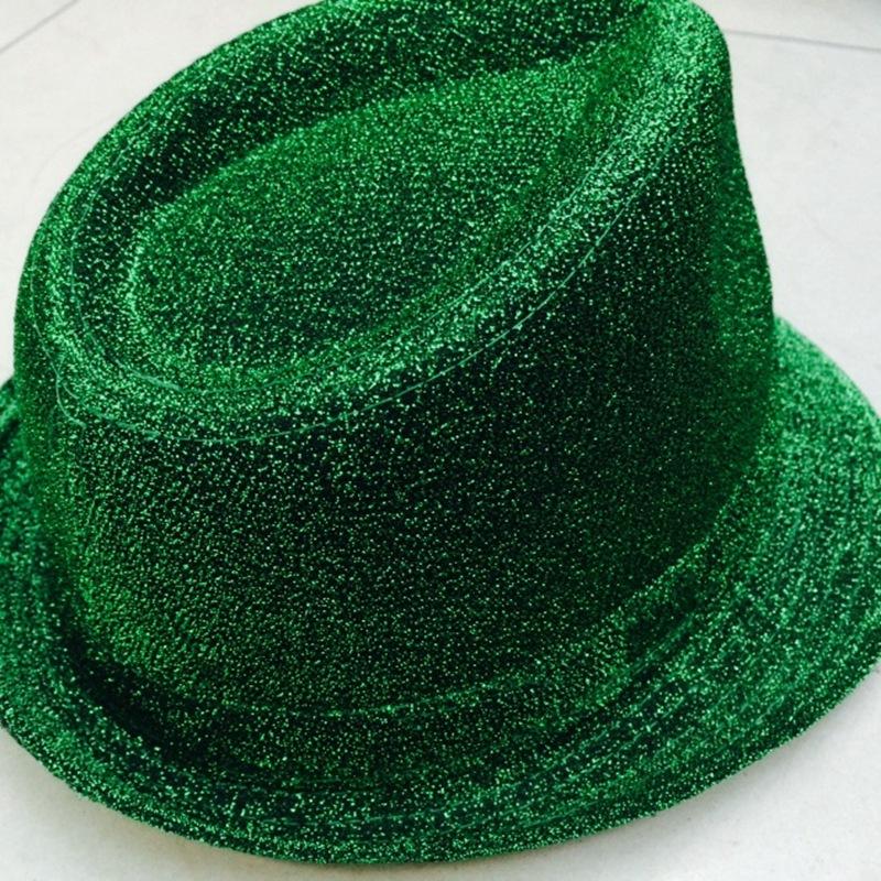 Irish festival green top hats, European green festival celebration hats, and various festival props for export Application Scenario
