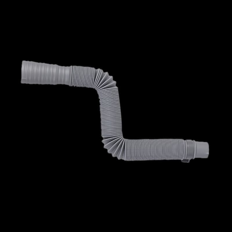 New material outlet pipe, washing machine drain pipe, sewer pipe, vegetable basin, sink, extended downspout, telescopic drain pipe details Picture