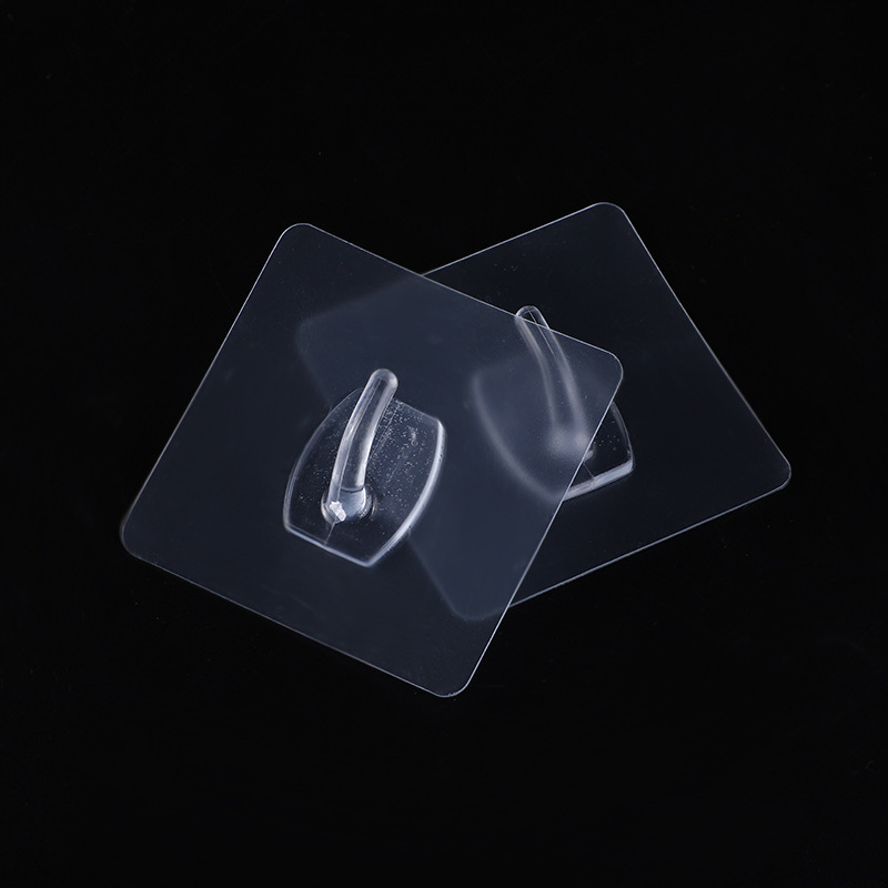 Traceless, removable glue, no deformation after washing, transparent crystal tree branch hook, reusable adhesive hook, home wall hook Specification drawing