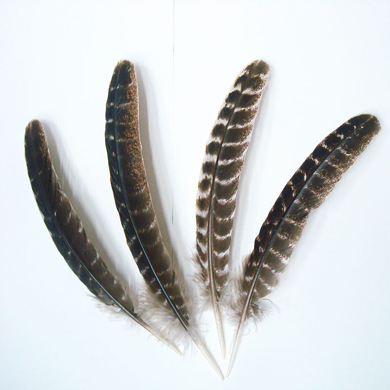 Manufacturers direct feather craft flower stage show accessories handmade DIY jewelry materials wild duck feather multi-color can be dyed