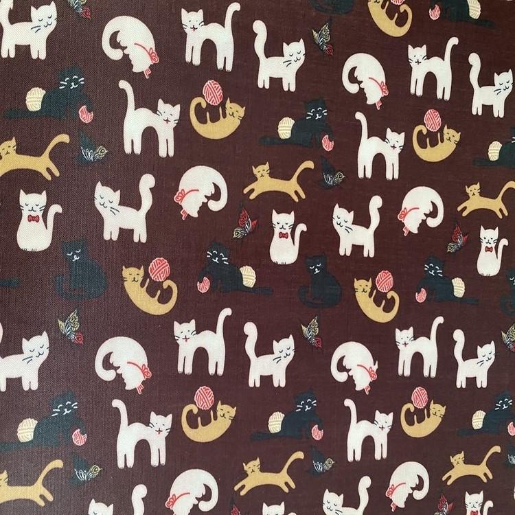Factory direct sales of colored, patterned, and foam printed bag materials, cosmetic bag materials, and polyester fabric in stock details Picture