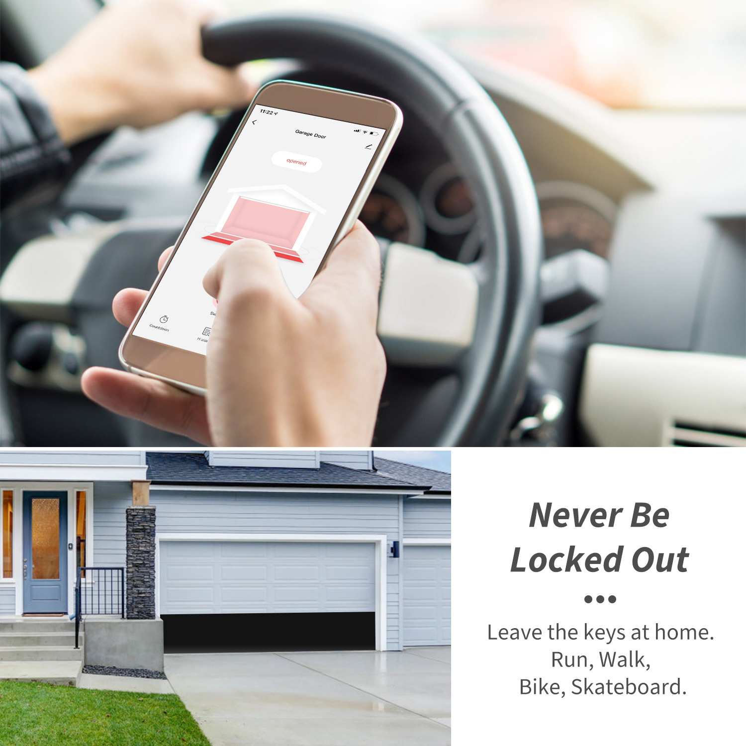 Tuya涂鸦智能 WIFI 车库门控制器 Garage door controller opener细节图