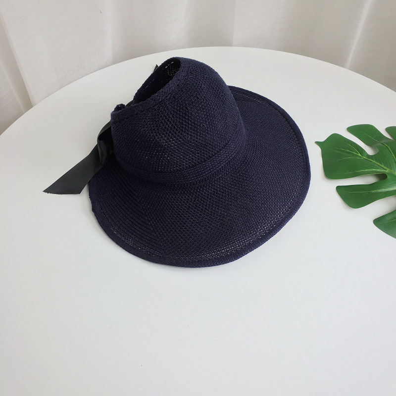 Korean breathable cool hat, sun protection hat, women's summer face shield, UV protection, foldable, versatile and casual hat for outings undefined