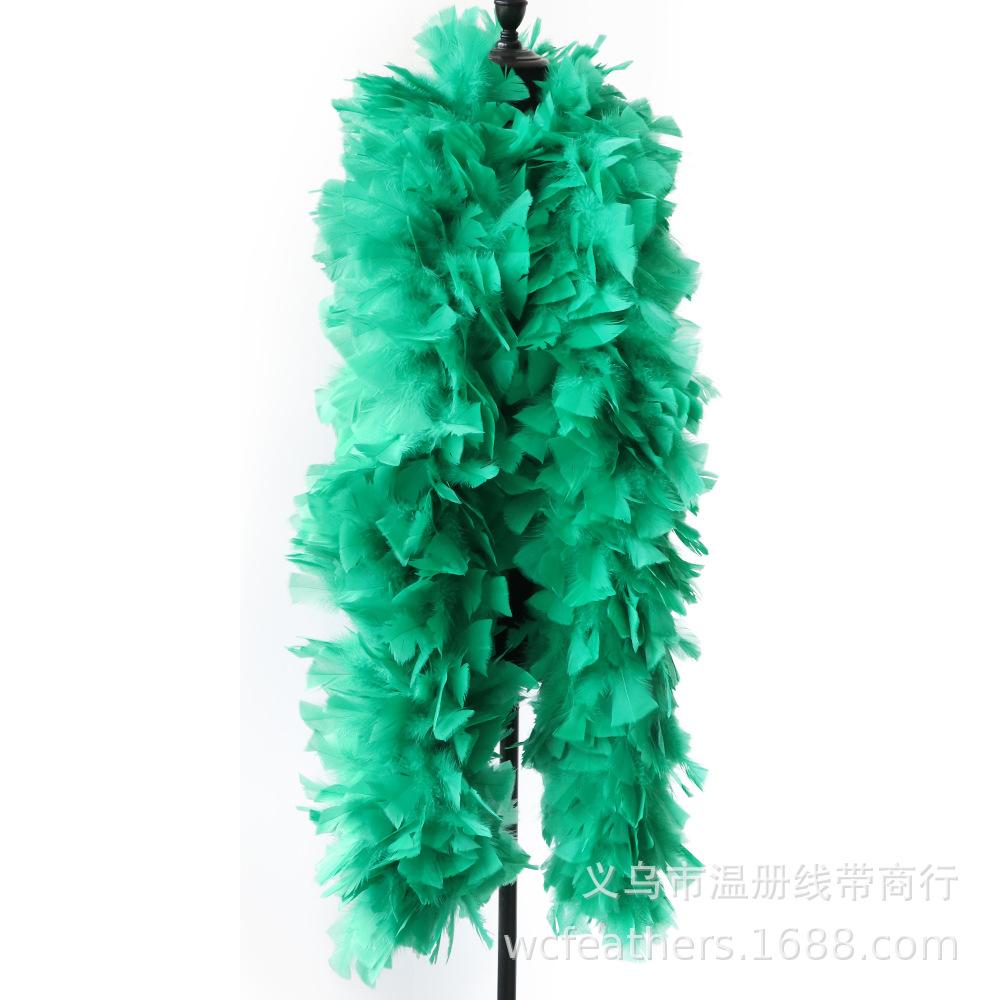 温册平板毛条羽毛拍摄道具T台走秀装饰羽毛条节日装扮服装辅料详情图11