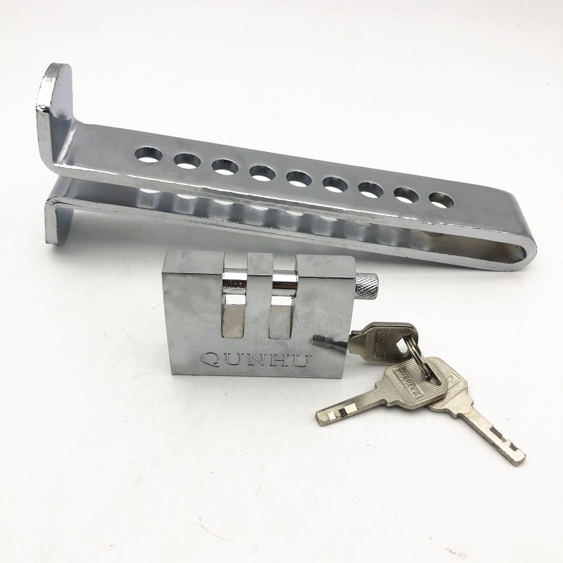 Factory direct sales of car locks, clutch locks, steering wheels, car anti-theft locks, large 9-hole brake fluid locks, door locks, universal Specification image