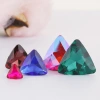 Xiaopu's new type of crystal glass drill diy phone case attached drill accessory material pointed bottom triangular irregular-shaped drill details Picture