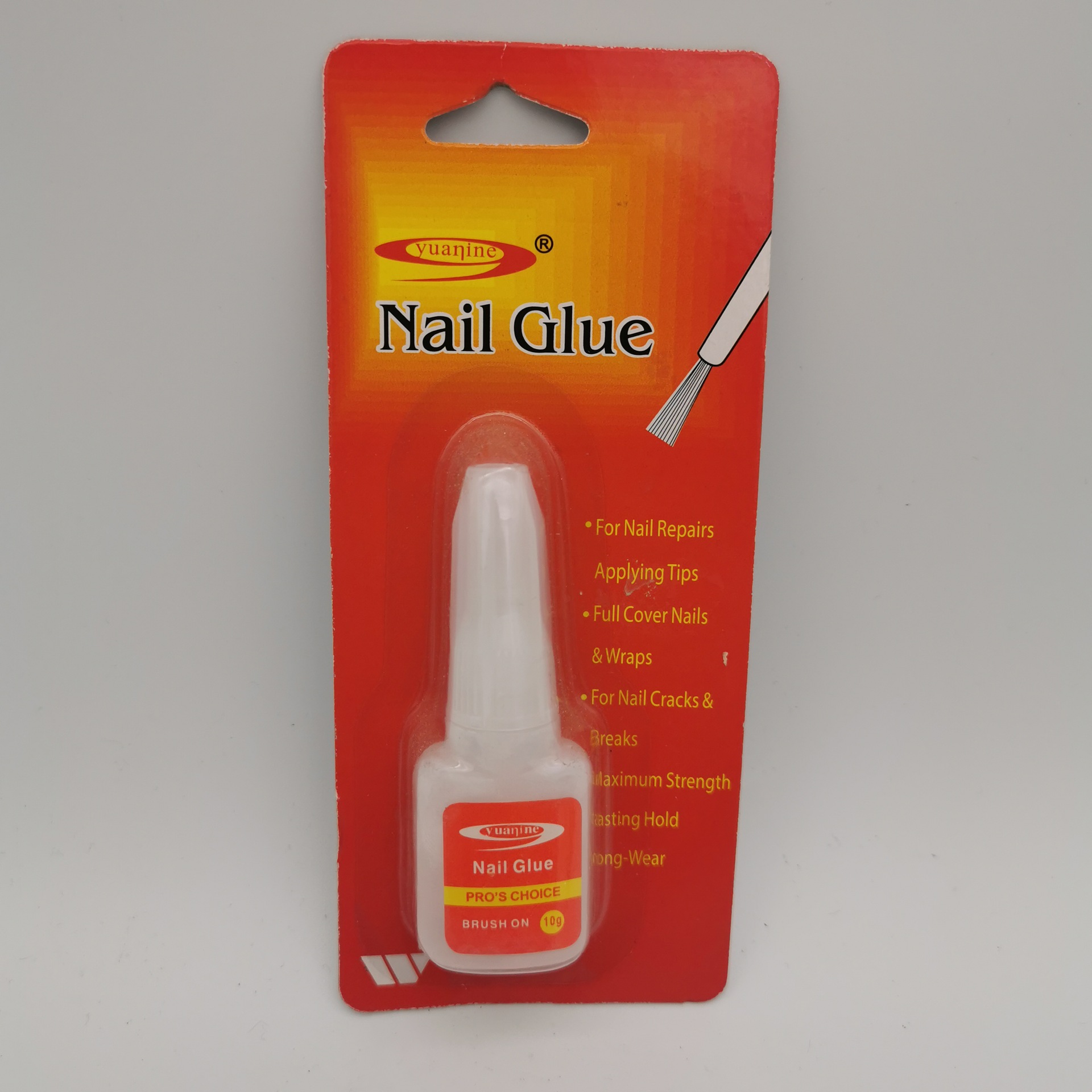 Source factory direct sales DC DG DINGCAI FENGCAI single nail glue 3g 10g nail glue bag nail glue
