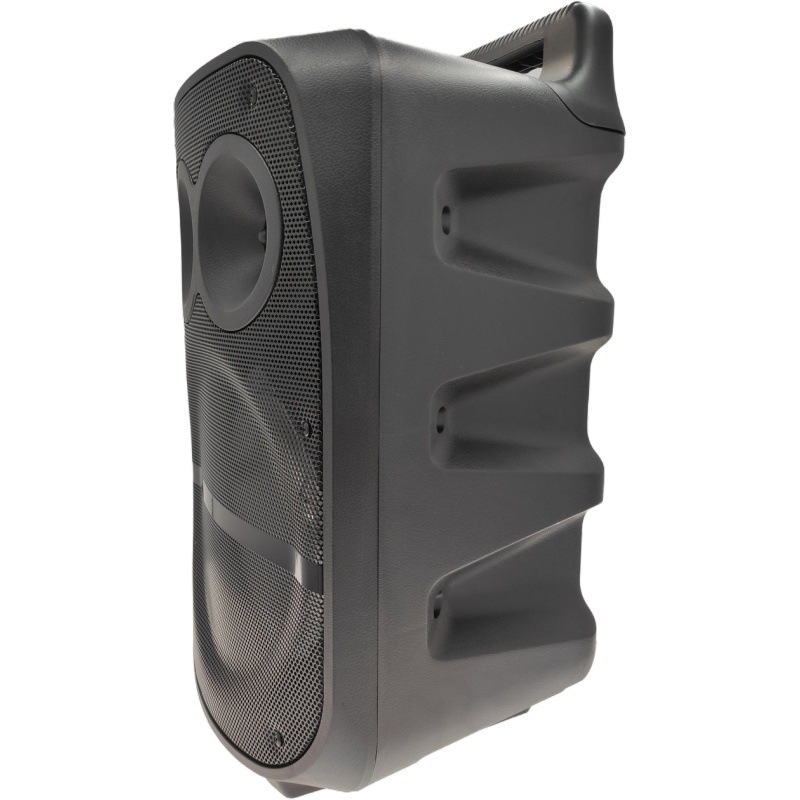 Cmik 8-inch square dance audio system, outdoor performance mobile trolley speaker, home karaoke, high power with wireless microphone Item Picture
