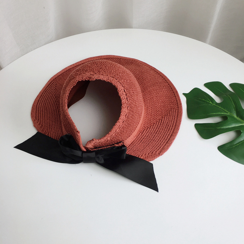 Korean breathable cool hat, sun protection hat, women's summer face shield, UV protection, foldable, versatile and casual hat for outings undefined