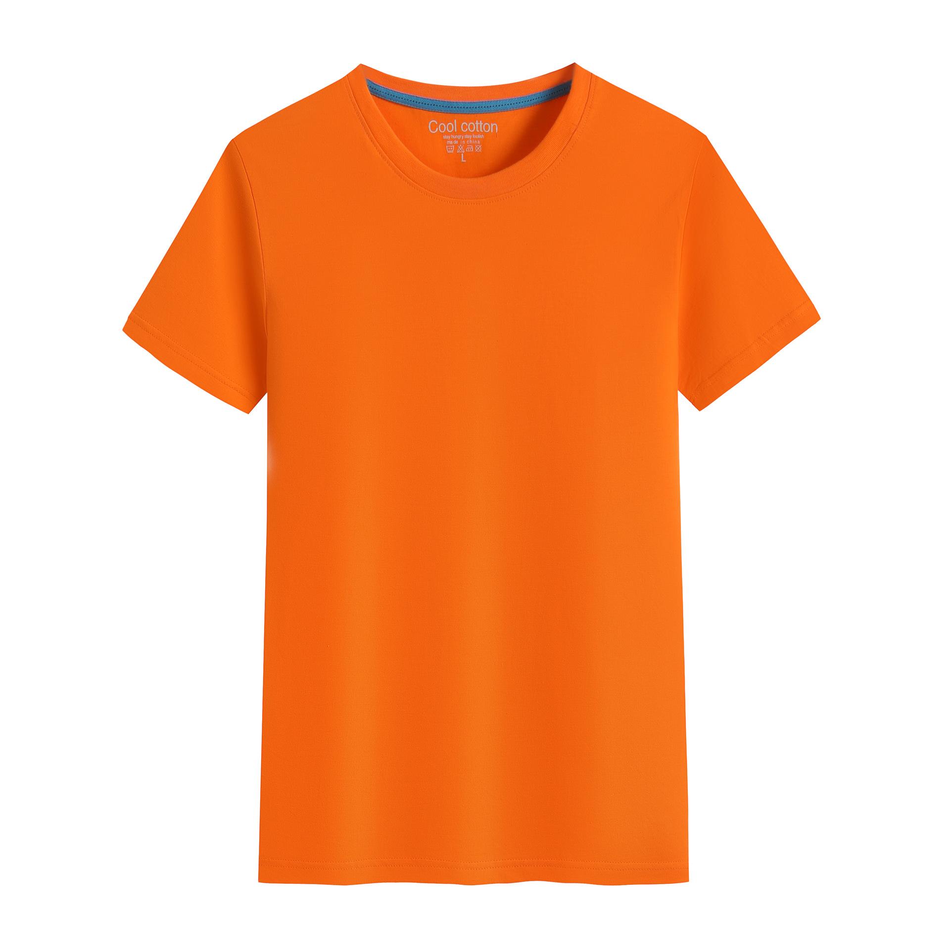 夏季新款宽松圆领t恤团体文化广告衫定制印logo短袖班服定制圆领详情图16