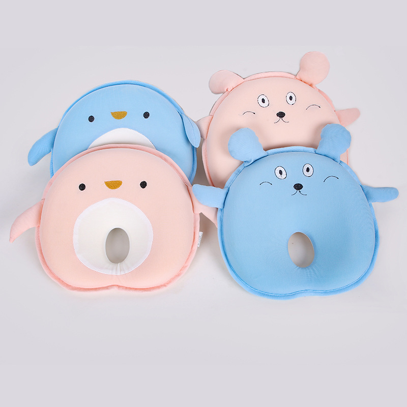 Customized 2021 Spring/Summer new baby arc memory pillow, kitten sleeping neck pillow, sleeping elephant manufacturer