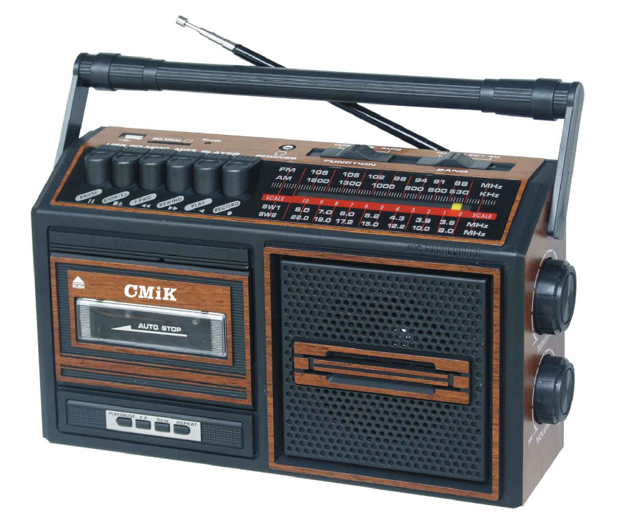 cmik cassette player, tape drive, USB flash drive, MP3 cassette player, tape recorder, portable player for audio collection undefined