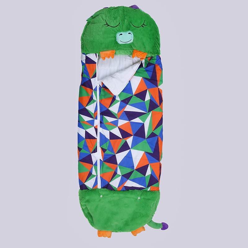 Customized happynappers children's sleeping bags, unicorn baby cartoon prints, warm and anti-kick quilts, and sleeping clothes for cross-border use undefined