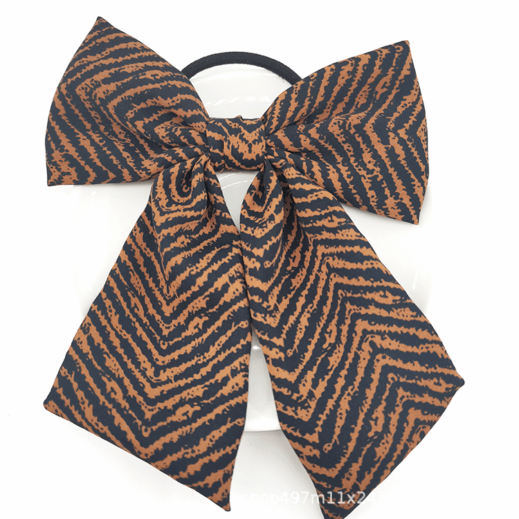 Lace Double Bow Back Head Hair Clip Small Fresh Fashion Simple One-Line Clip Hair Accessories Manufacturers Specification drawing