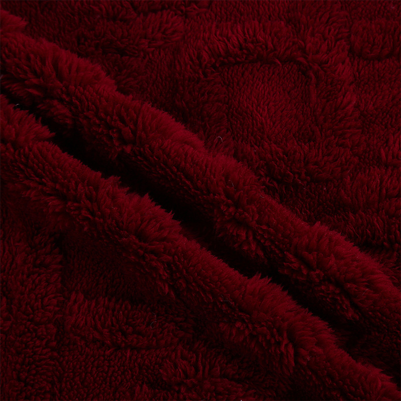 Wholesale of double-sided jacquard diamond-shaped velvet fabric, warp knitted polyester velvet fabric, double-sided comfort-cotton velvet home clothing and blanket fabric undefined