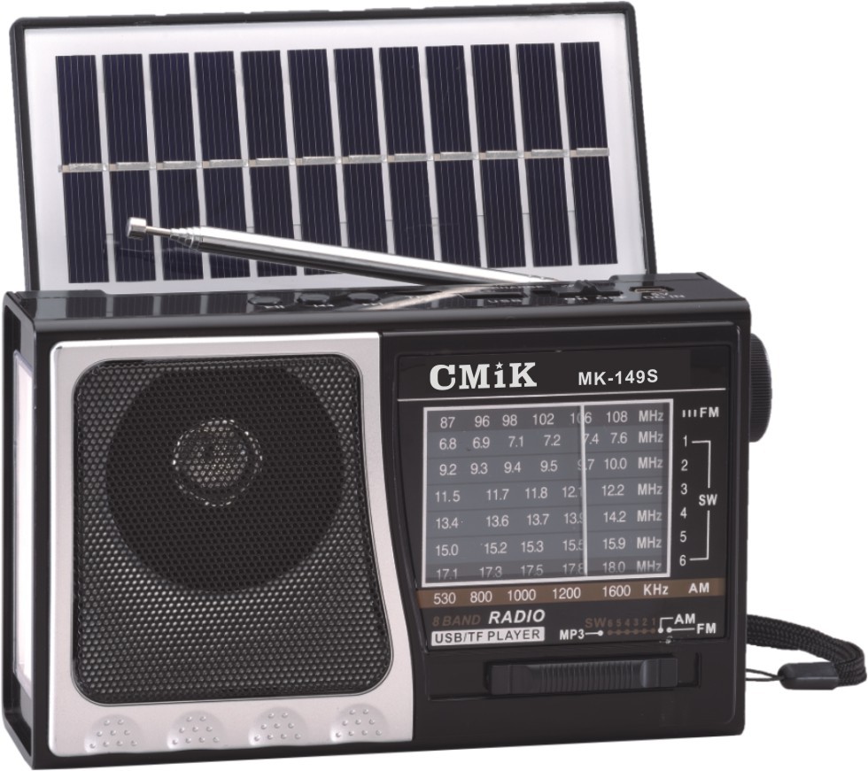cmik's new card-inserting semiconductor radio is a full-band indoor portable full-frequency FM multimedia radio speaker details Picture