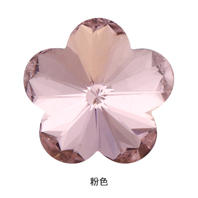 Wholesale plum blossom diamond pointed bottom glass water diamond, mobile phone diamond sticking material, diy jewelry accessories, irregular-shaped crystal diamond undefined