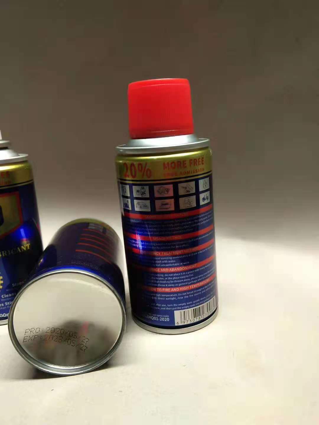 除湿汽车防锈剂润滑剂防锈油螺丝松动剂469ml 400ml200ml 100m白底实物图