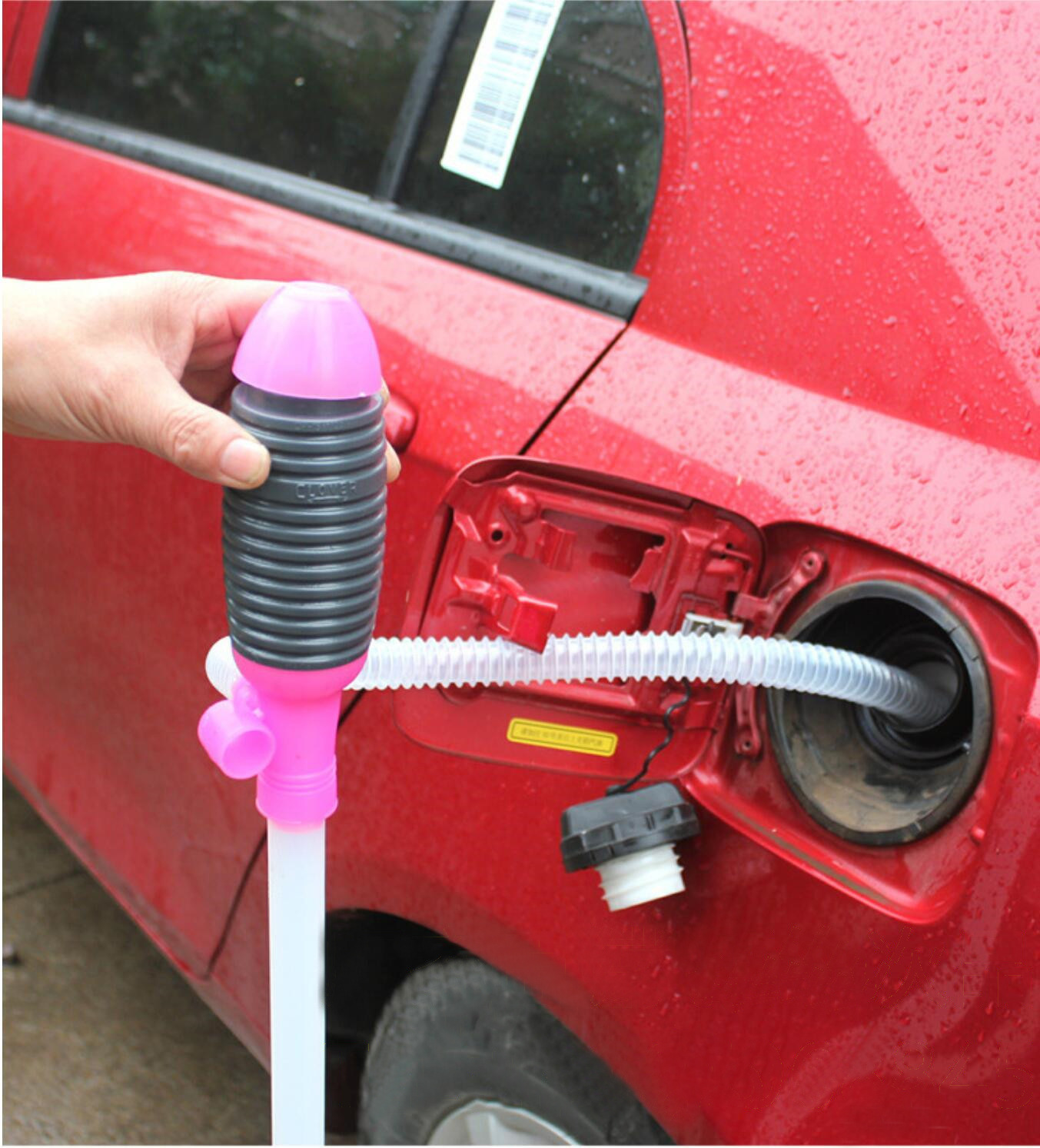 Automobile and motorcycle dedicated oil extractor, oil changer, manual diesel oil pump, oil suction device, oil tank suction pipe, water suction pipe DP15