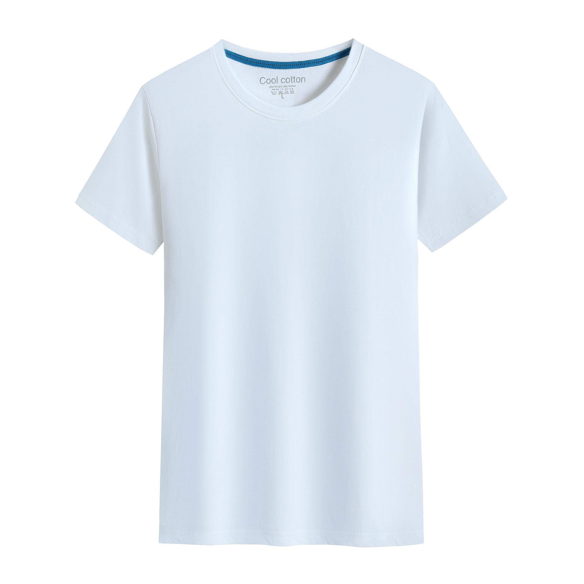 夏季新款宽松圆领t恤团体文化广告衫定制印logo短袖班服定制圆领详情图9