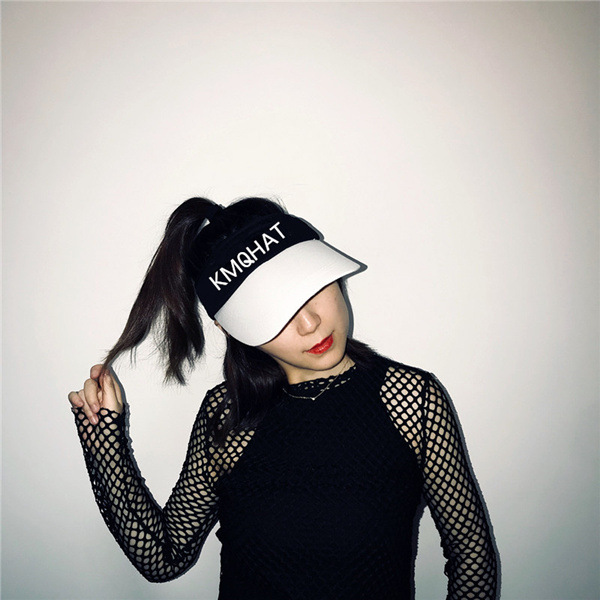 Korean-style casual sports open-top hats, outdoor running baseball caps, sun protection and sunshade sun hats, tennis baseball caps for women Application Scenario