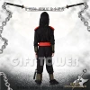 Stage performance costume, Japanese ninja costume,B-0258 divine red gold little ninja role-playing costume cosplay boy Halloween costume Item Picture